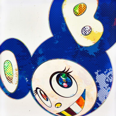 View full screen - View 1 of Lot 838. Takashi Murakami 村上隆 | And Then x 6 (Marine Blue: The Superflat Method) 然後 x 6(海洋藍:超扁平技巧).