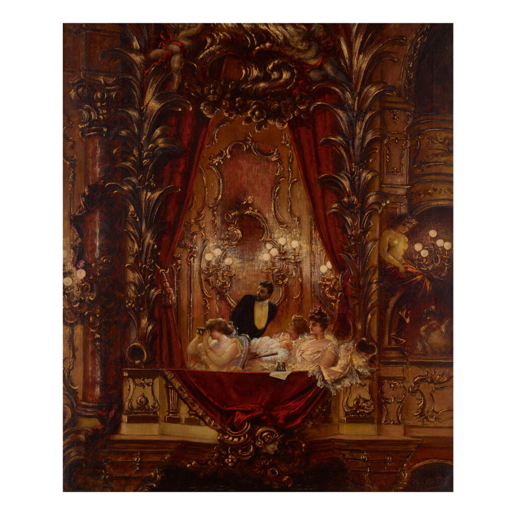 View full screen - View 1 of Lot 98. CARL KAHLER | A NIGHT AT THE OPERA .