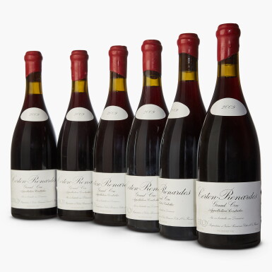 View full screen - View 1 of Lot 61. Corton, Les Renardes 2009 Domaine Leroy (6 BT).