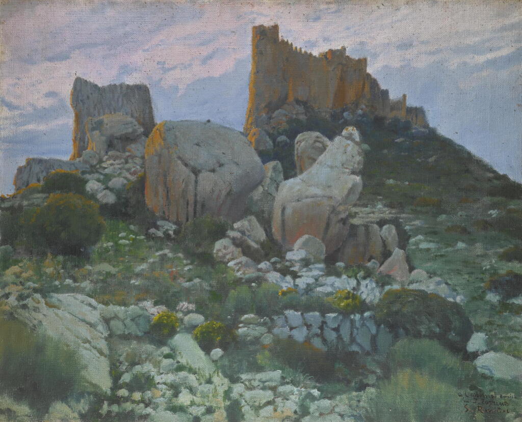 View full screen - View 1 of Lot 17. SANTIAGO RUSIÑOL | Castell Gris, Mallorca.