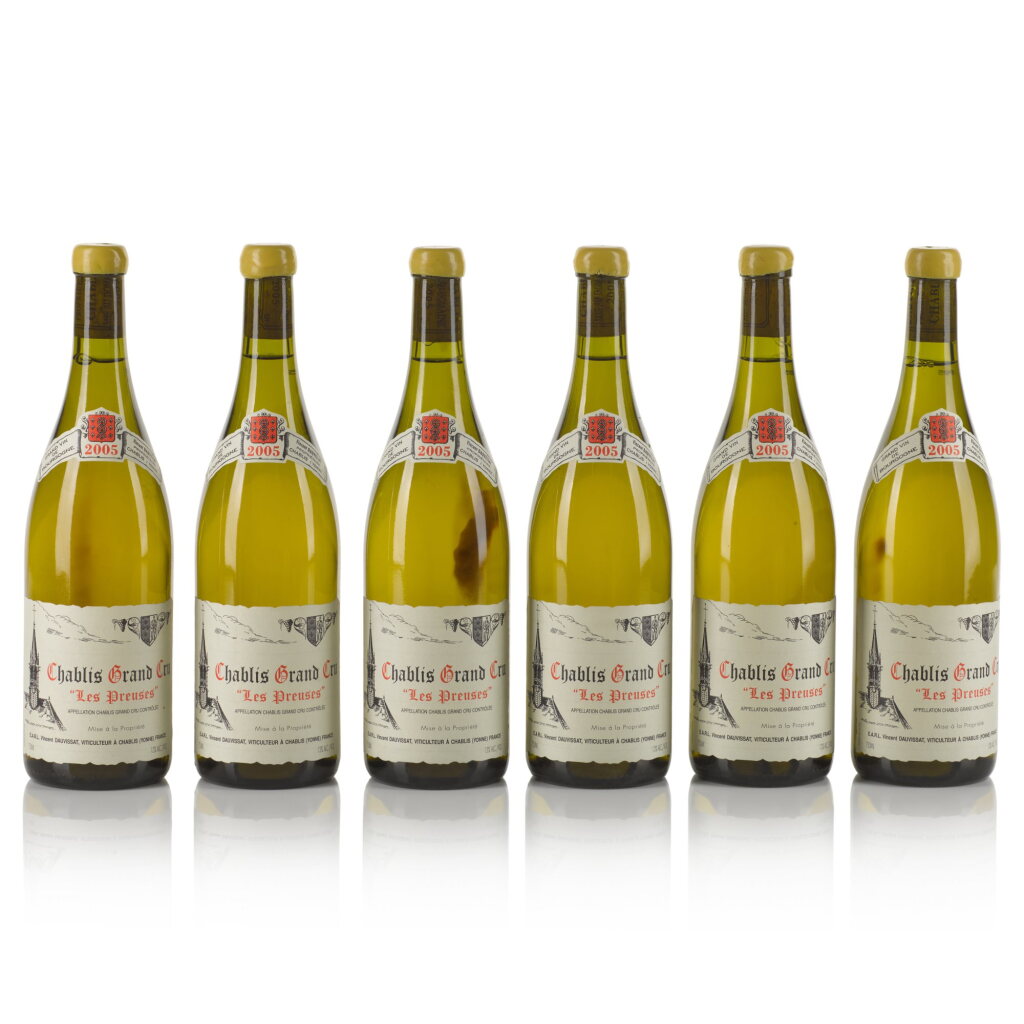 View full screen - View 1 of Lot 712. Chablis, Preuses 2005 Vincent Dauvissat (6 BT).