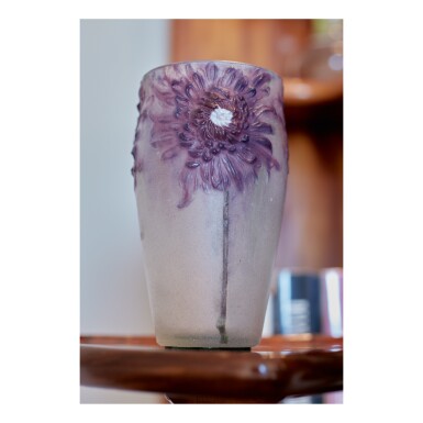 View full screen - View 1 of Lot 83. “Chrysanthèmes” Vase.