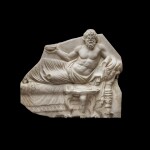 A Hellenistic Marble Votive Relief Fragment, 2nd Half of the 2nd Century B.C., with 17th Century Restorations
