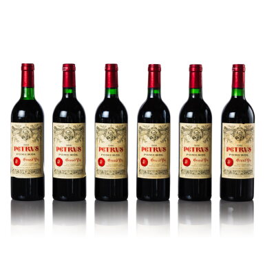 View full screen - View 1 of Lot 3591. Petrus 1986 (11 BT).