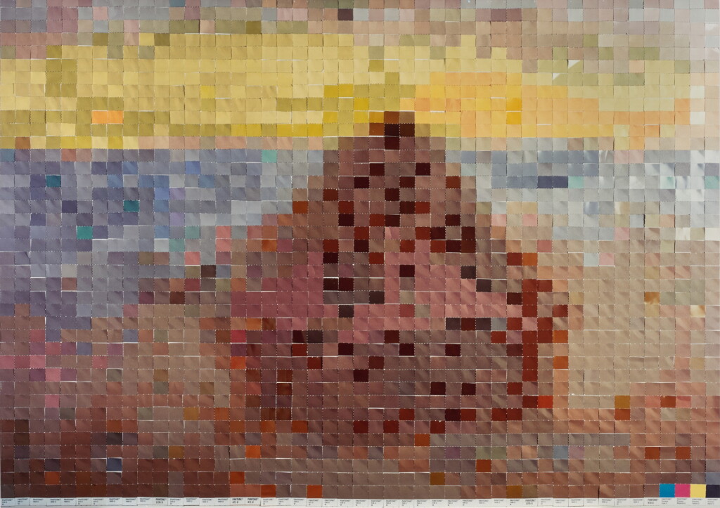 View full screen - View 1 of Lot 6. Haystack #3, after Monet (from Pictures of Color).