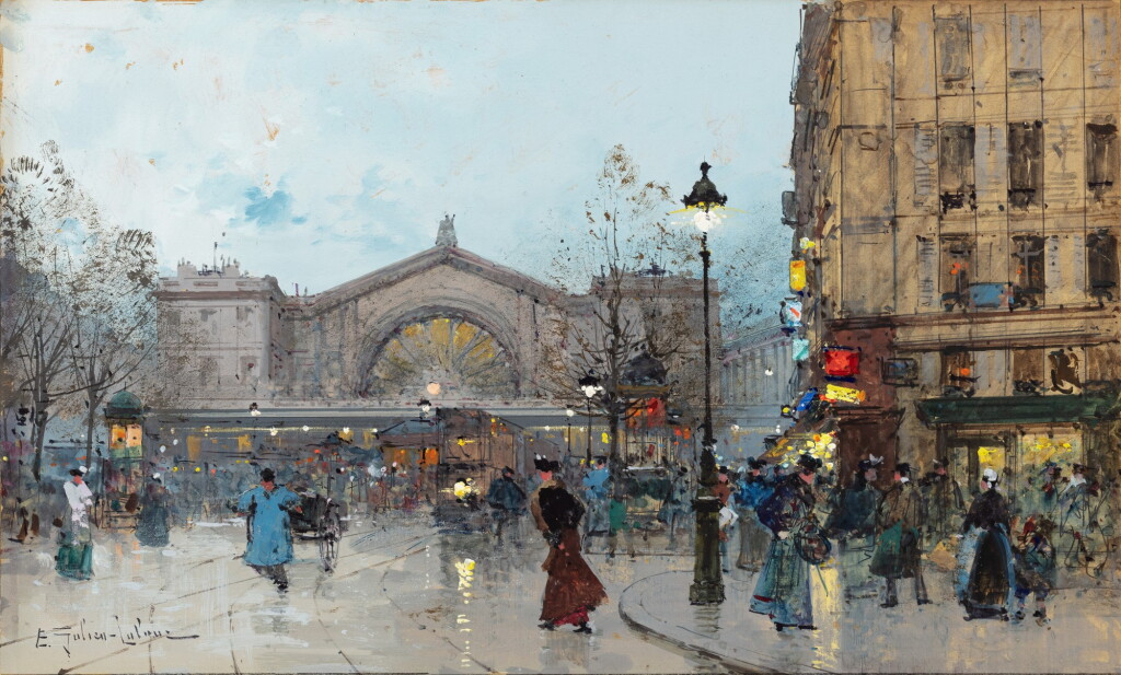 View full screen - View 1 of Lot 214. The Gare de l'Est.