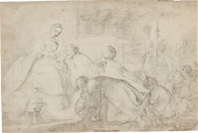 View full screen - View 1 of Lot 52. The Adoration of the Magi.