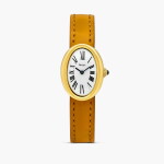 Baignoire | An oval yellow gold lady’s wristwatch with original gold deployant buckle, Circa 1966-67