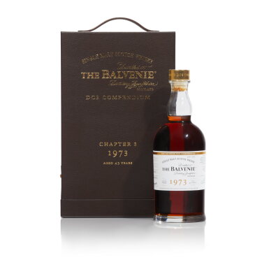 View full screen - View 1 of Lot 33. The Balvenie 43 Year Old 46.6 abv 1973 (1 BT75).