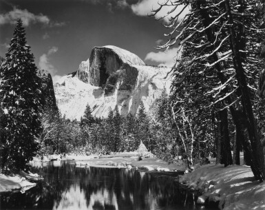 View full screen - View 1 of Lot 21. Half Dome, Merced River.