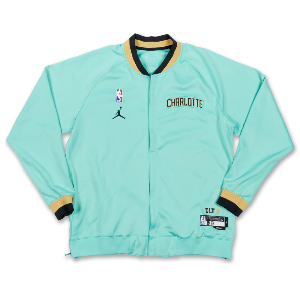 View full screen - View 1 of Lot 229. Nick Smith Jr. Charlotte Hornets 2024-2025 City Edition Warmup Set | Probable Wear.