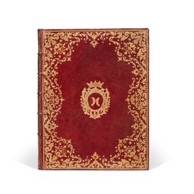 View full screen - View 1 of Lot 43. Code de Musique pratique... Paris, 1760. Édition originale. Maroquin aux armes du marquis de Marigny, frère cadet de la marquise de Pompadour..