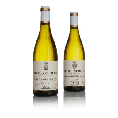 View full screen - View 1 of Lot 229. Bourgogne Blanc 2012 Comte Georges de Vogüé (2 BT).