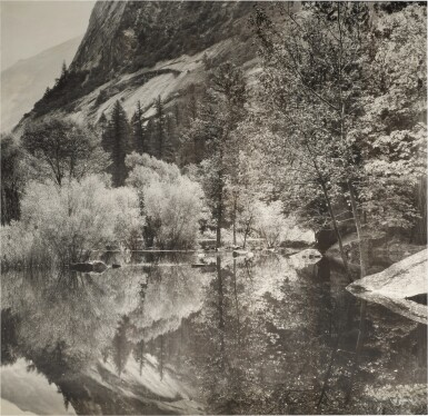 View full screen - View 1 of Lot 58. Mirror Lake, Yosemite National Park.