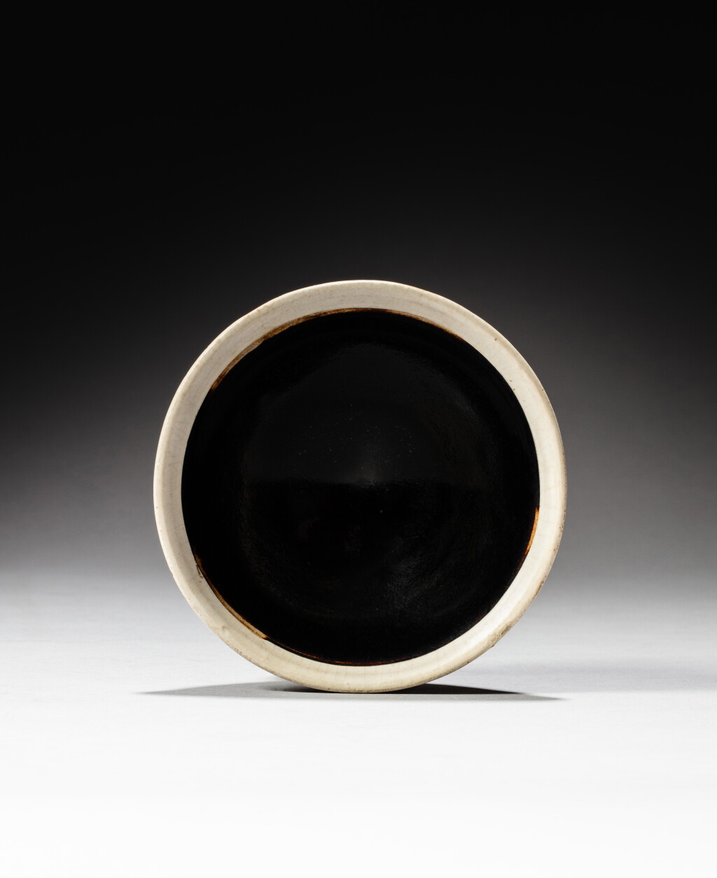 View full screen - View 1 of Lot 62. A black-glazed white-rimmed bowl, Northern Song dynasty | 北宋 黑釉白口盞.