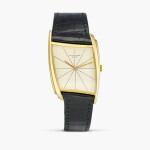 Reference 3424 | A yellow gold asymmetrical wristwatch, Designed