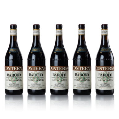 View full screen - View 1 of Lot 439. Barolo, Cascina Francia 2007 Giacomo Conterno (5 BT).