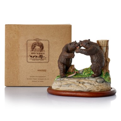 View full screen - View 1 of Lot 2789. Nikka Hand Craft Series Bear Ceramic Decanter 43.0 abv NV (1 BT60).
