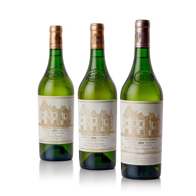 View full screen - View 1 of Lot 9256. Château Haut Brion Blanc Vertical (8 BT).