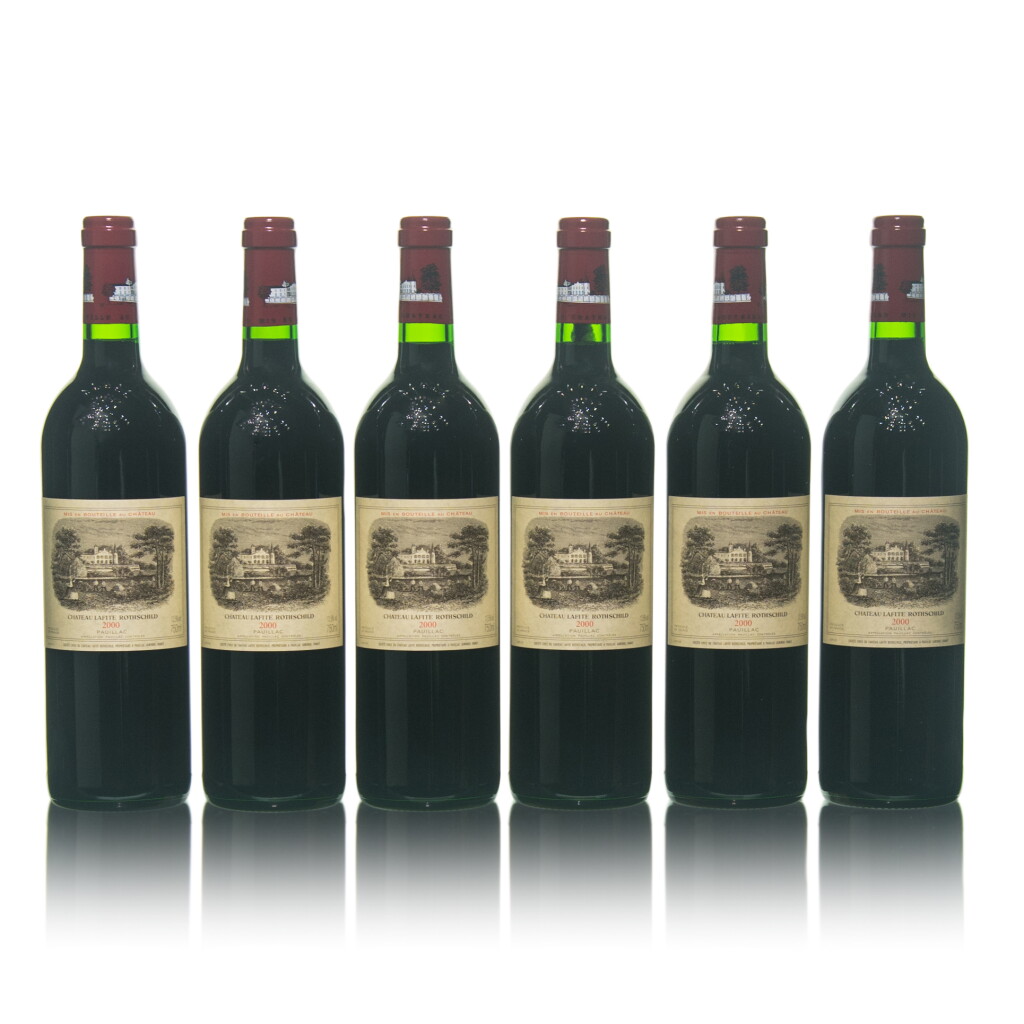 View full screen - View 1 of Lot 524. Château Lafite 2000 (6 BT).