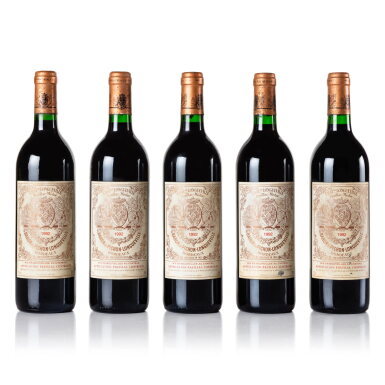 View full screen - View 1 of Lot 415. Château Pichon Longueville, Baron 1992 (5 BT).