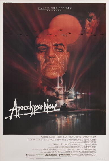 View full screen - View 1 of Lot 50. Apocalypse Now (1979), poster, US.