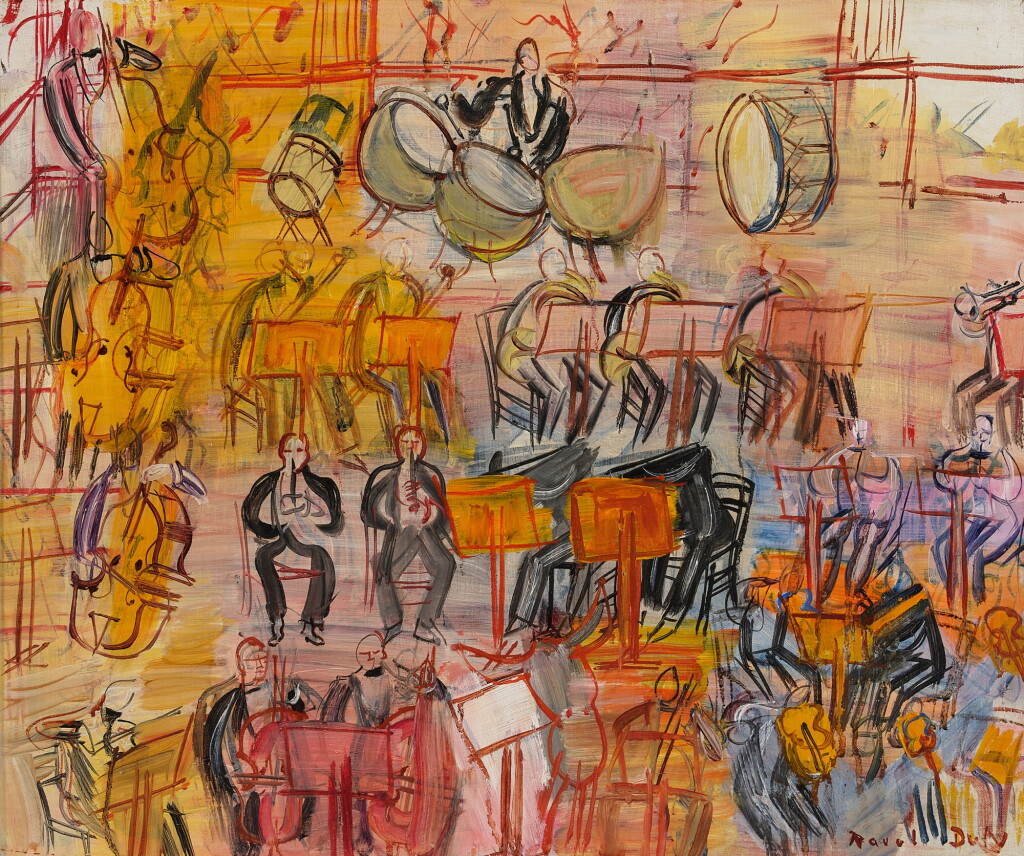 View full screen - View 1 of Lot 208. Les Musiciens.