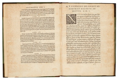 View full screen - View 1 of Lot 92. Cicero, A collection of 29 short works, all printed in Paris, mid sixteenth century, various bindings.