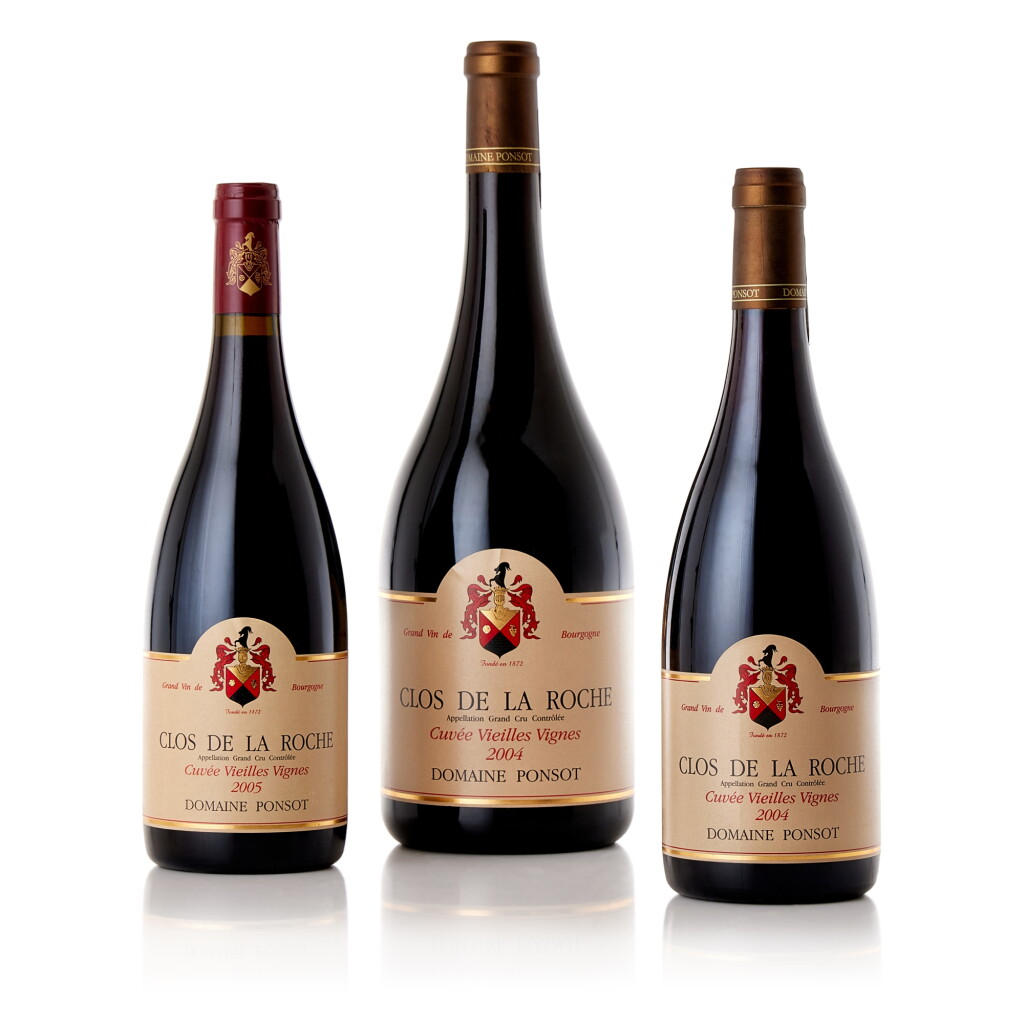 View full screen - View 1 of Lot 5307. Clos de la Roche, Cuvée Vieilles Vignes 2004 Domaine Ponsot (6 MAG).