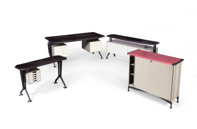View full screen - View 1 of Lot 35. Arco office furniture, circa 1960 .