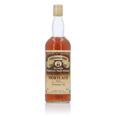 View full screen - View 1 of Lot 354. Mortlach Gordon & MacPhail Connoisseurs Choice 44 Year Old 40.0 abv 1938 (1 Bottle 75cl).
