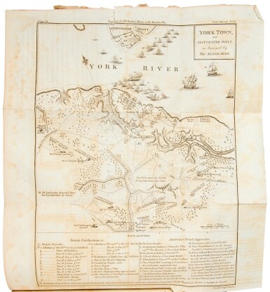 View full screen - View 1 of Lot 1019. Gordon, William | The first full-scale history of the revolutionary war by an American.