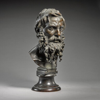 View full screen - View 1 of Lot 171. VINCENZO GEMITO | IL FILOSOFO (THE PHILOSOPHER).