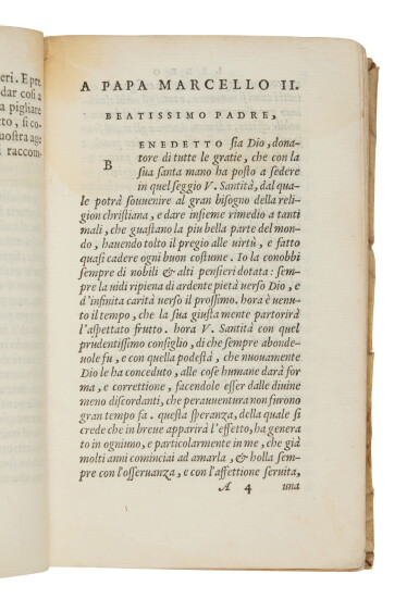 Manuzio, Lettere volgari di M. Paolo Manutio, Venice, [Paolo Manuzio ...