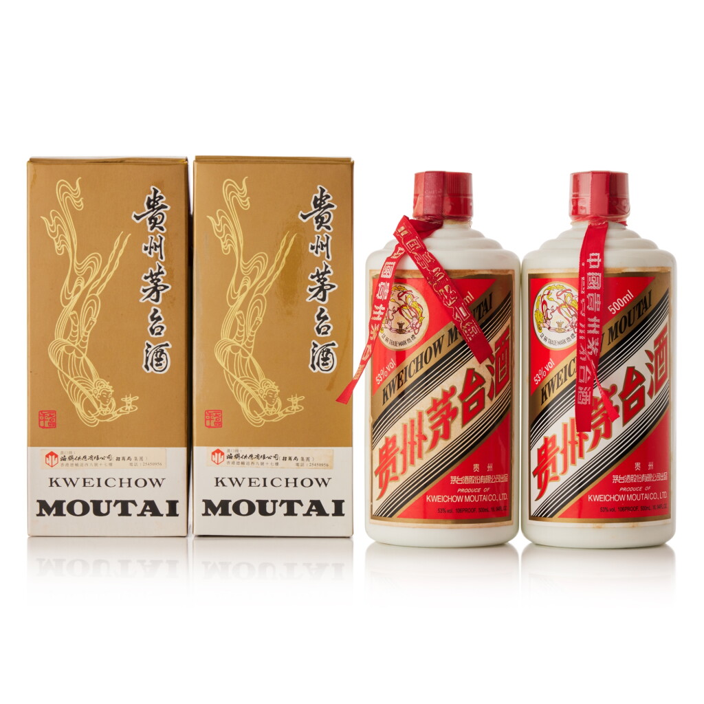 View full screen - View 1 of Lot 5121. 2011年產"飛天牌"貴州茅台酒 Kweichow Flying Fairy Moutai 2011 (2 BT50).