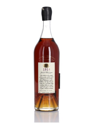 View full screen - View 1 of Lot 294. Pierre Ferrand Cognac Memoire Vintage Edition 75 Year Old 40.0 abv 1914 (1 Bottle 75cl).