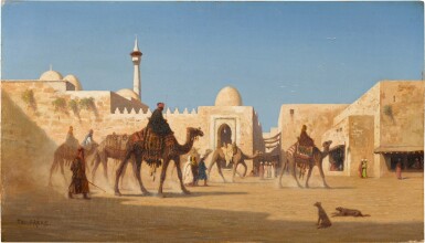 View full screen - View 1 of Lot 81. A Square in Beirut.