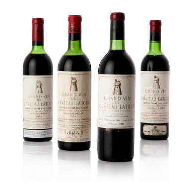 View full screen - View 1 of Lot 9477. Château Latour 1961 (3 BT).