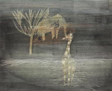View full screen - View 1 of Lot 191. SIDNEY NOLAN | AFRICAN STUDY.