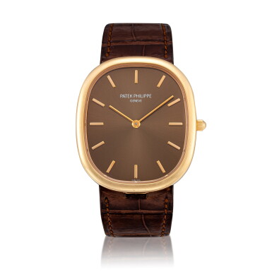 View full screen - View 1 of Lot 66. Ellipse, Ref. 3738 Pink gold wristwatch Circa 2012 | 百達翡麗 3738型號「Ellipse」粉紅金腕錶,年份約2012.