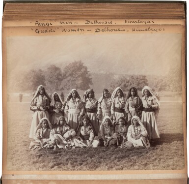 View full screen - View 1 of Lot 102. North West Frontier--Samuel Bourne and others | Album of fifty-one photographs, c. 1860s-90s.