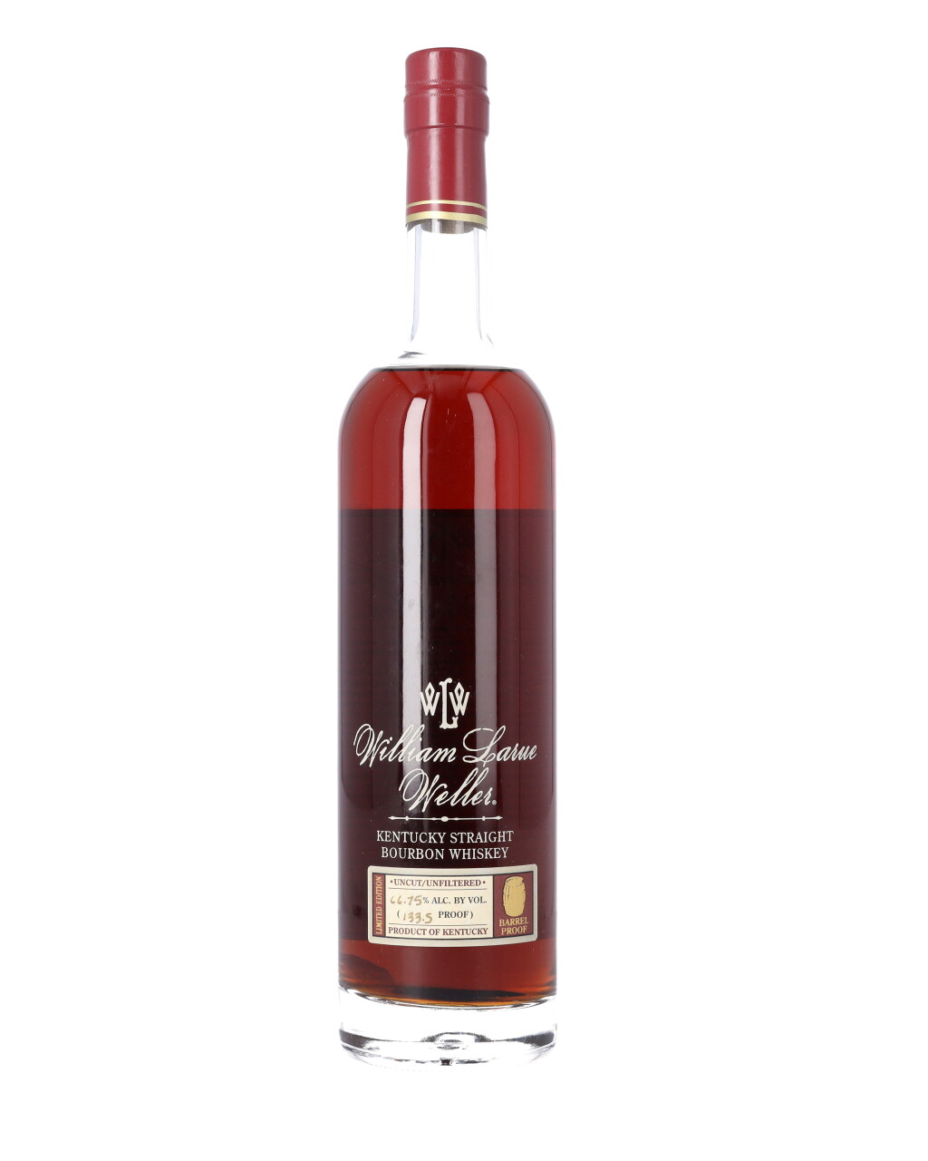 View full screen - View 1 of Lot 178. William Larue Weller 2011 release 133.5 proof NV (1 BT75).