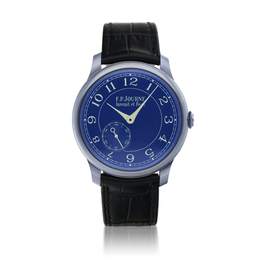 View full screen - View 1 of Lot 47. Chronomètre Bleu Tantalum wristwatch Circa 2019 | "「Chronomètre Bleu Tantalum」腕錶,約2019年製".