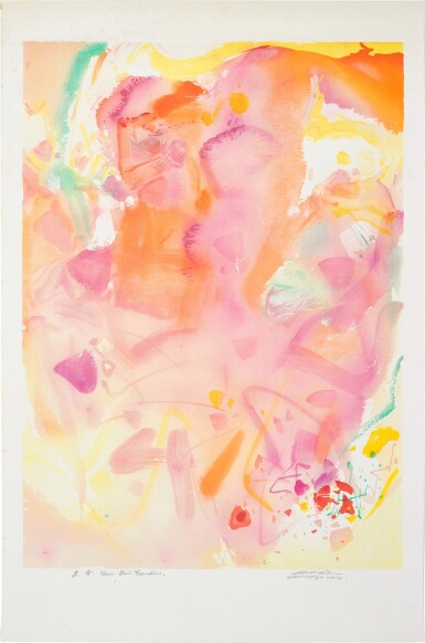 View full screen - View 1 of Lot 2016. Chu Teh-Chun 朱德群 | Joyous moment 喜悅.