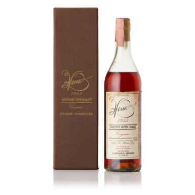 View full screen - View 1 of Lot 6636. Hine Samaroli Trente Ans D'Age Cognac 40.0 abv 1955 (1 BT70).