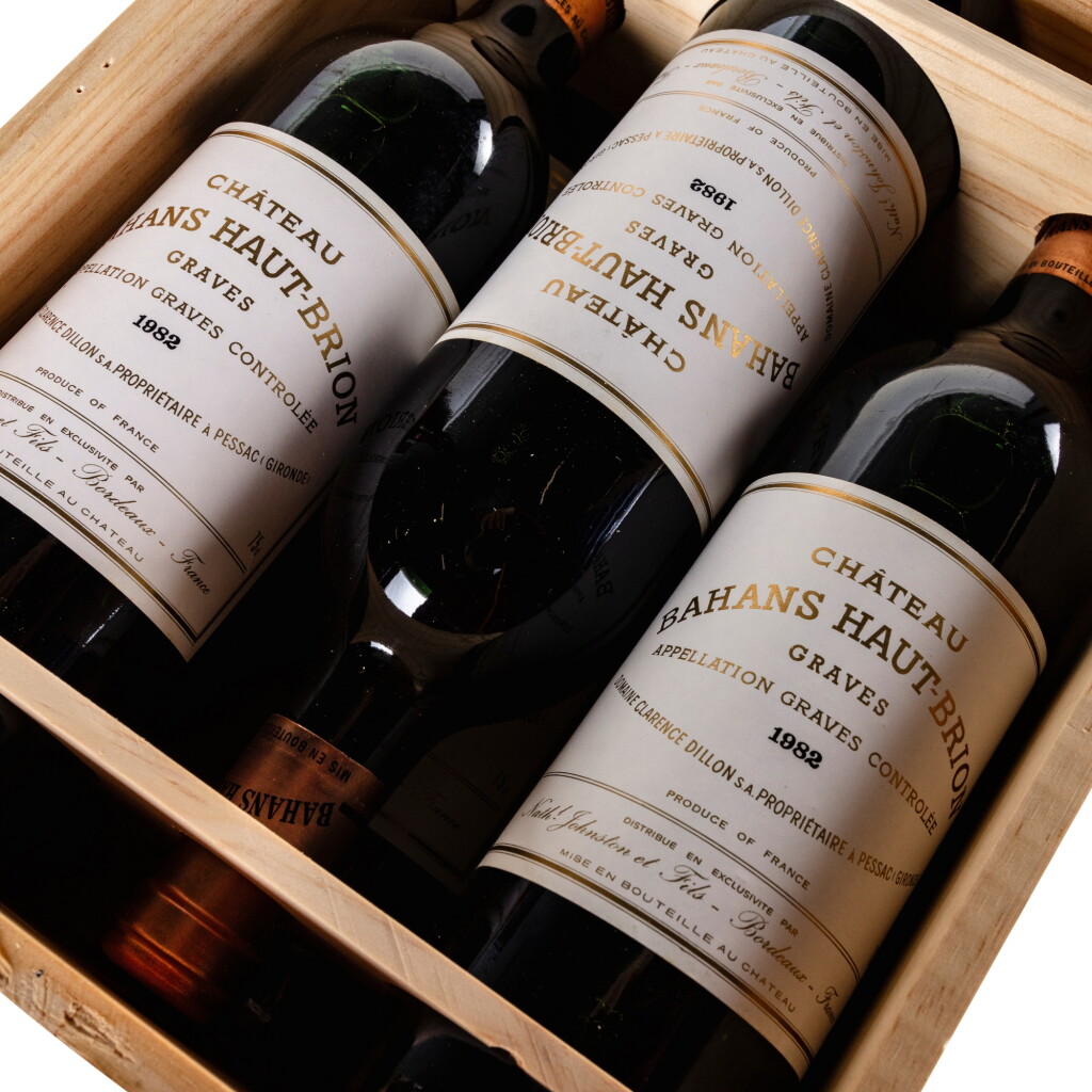 View full screen - View 1 of Lot 108. Château Bahans Haut Brion 1982 (12 BT).