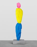 Blue Yellow Pink Mountain