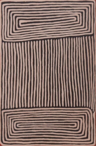 View full screen - View 1 of Lot 30. NINU (GREATER BILBY) DREAMING AT TJITURRULNGA, 1999.