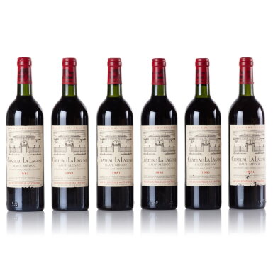 View full screen - View 1 of Lot 312. Château La Lagune 1981 (24 BT).