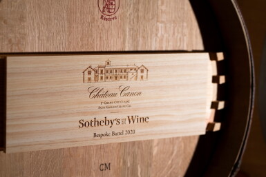 View full screen - View 1 of Lot 305. Château Canon 2020 Bespoke Barrel + Château Visit (1 BRX).